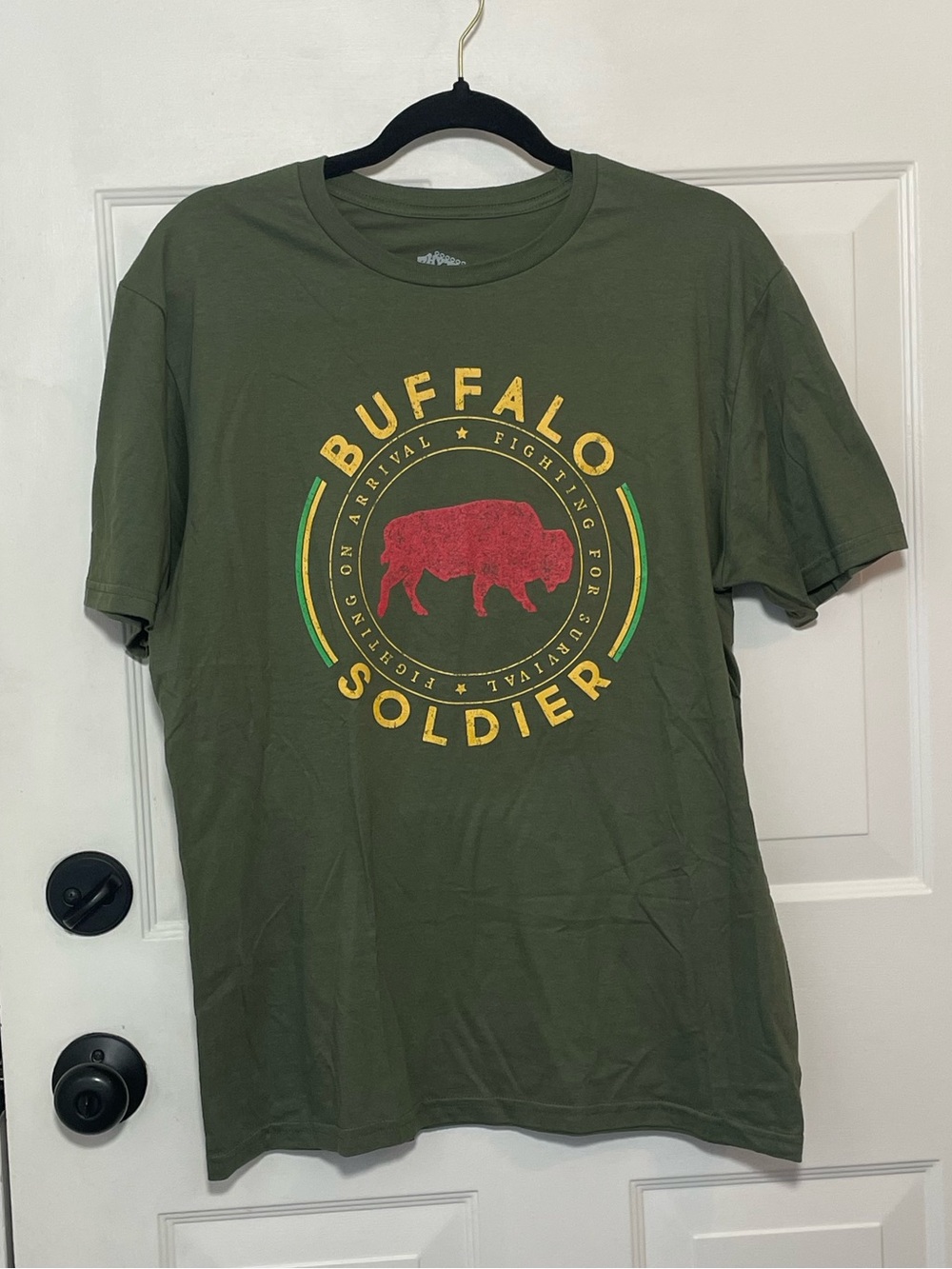 Buffalo Soldier Olive Graphic Tee